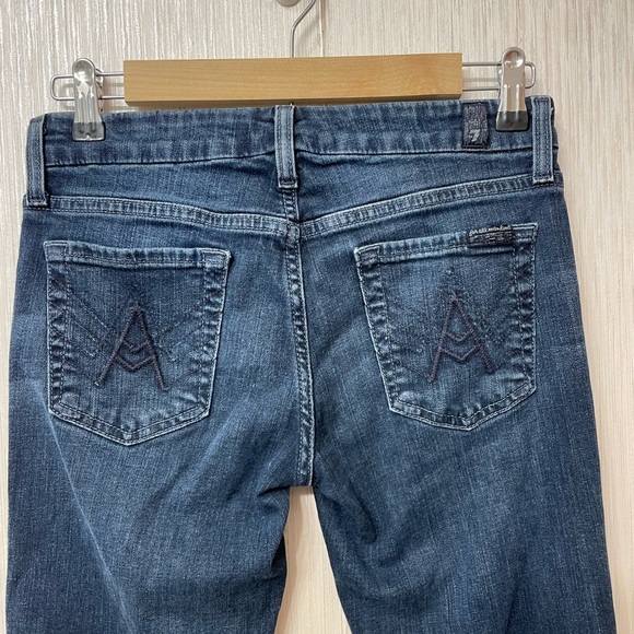 7 For All Mankind Bootcut Jeans - Size 26 | Y2K Revival Denim - Picture 2 of 7